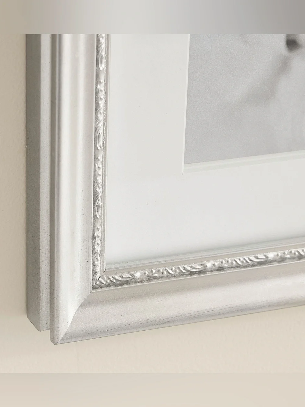 Pottery Barn Silver Leaf First Year Baby Photo Frame, NWT (No Insert Included)